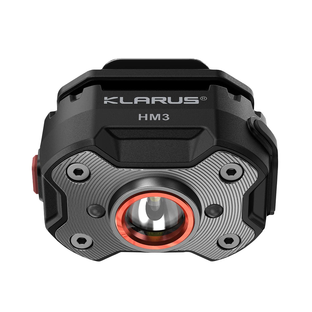 Klarus HM3 LED Челник USB-C Презареждащ се 670 Lm Водоустойчив Преносим, ​​Риболов, Туризъм, Къмпинг, Работа, Челник, Фенерче, Външно осветление