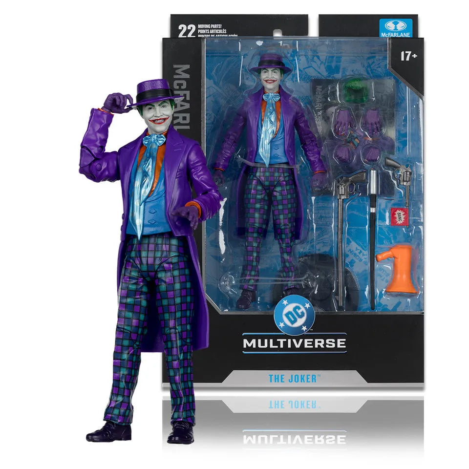 McFarlane Toys Collector Edition 7in #57 Jack Nicholson 1989 The Joker 18cm Action Figure ﻿Garage Kit DC Multiverse Model Doll