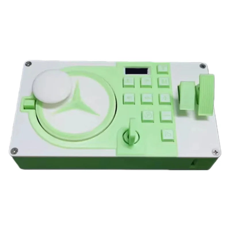 Euro Truck Simulator 2 Force Feedback Game Steering Wheel Steering Wheel Pedals Support 15 Customizable Buttons For PC Game