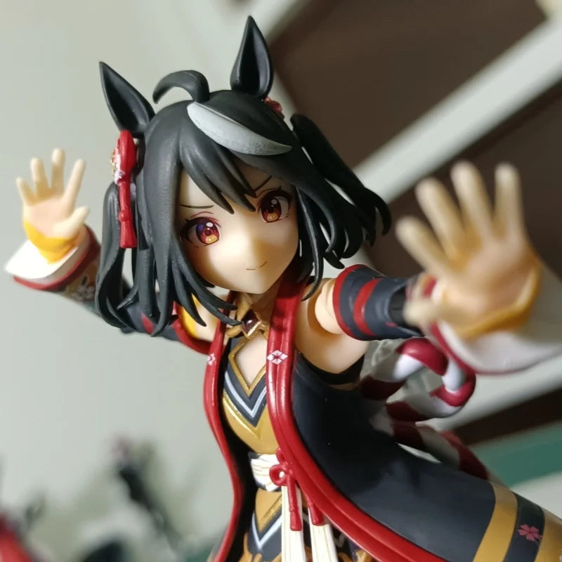Genuine SHF Uma Musume Pretty Derby Series Figurine Pvc Anime Figure Poseable Doll Model Collectible Action Model In Stock Gift