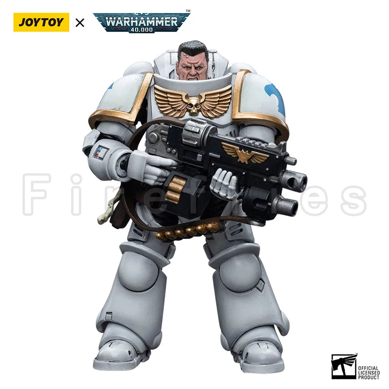 1/18 JOYTOY Action Figure 40K Space Marines White Consuls Intercessor 1 Anime Collection Model Toy
