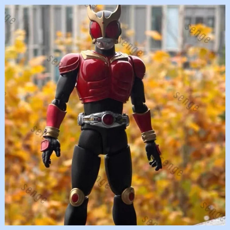 [Genuine stock]BandaiSHF real bone carving Kamen Rider Kuuga Almighty form 50th anniversary commemorative edition movable figure