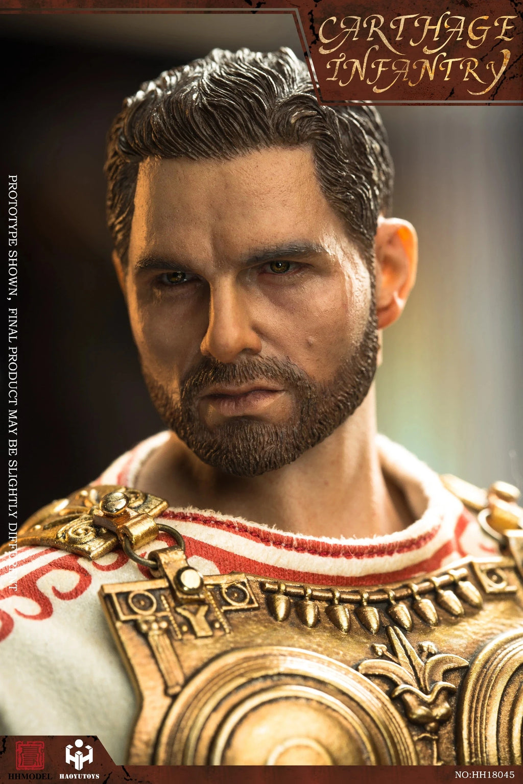 1/6 Scale Carthage Imperial Legion Infantry Action Figure by HHMODEL HAOYUTOYS Collectible Model Toy Gift for Enthusiasts