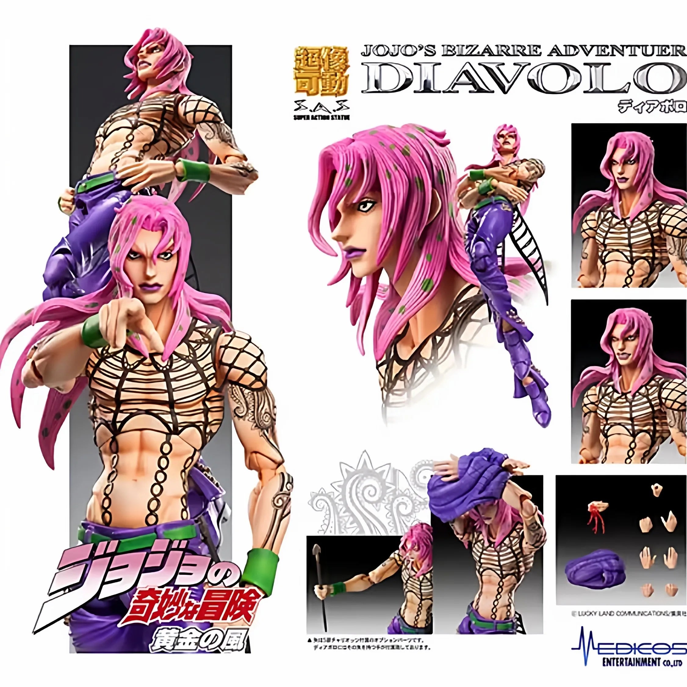 High quality replica version of JoJo's Bizarre Adventure series characters can be handcrafted into exquisite birthday gift toys