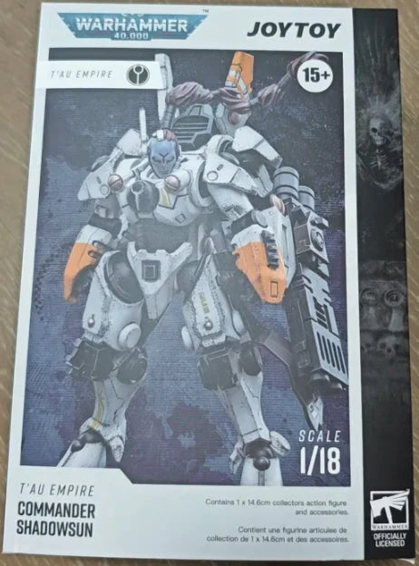 【SF】JOYTOY 1/18 Action Figure T'au Empire Commander Shadowsun Model Toys Gifts Collection Ornaments