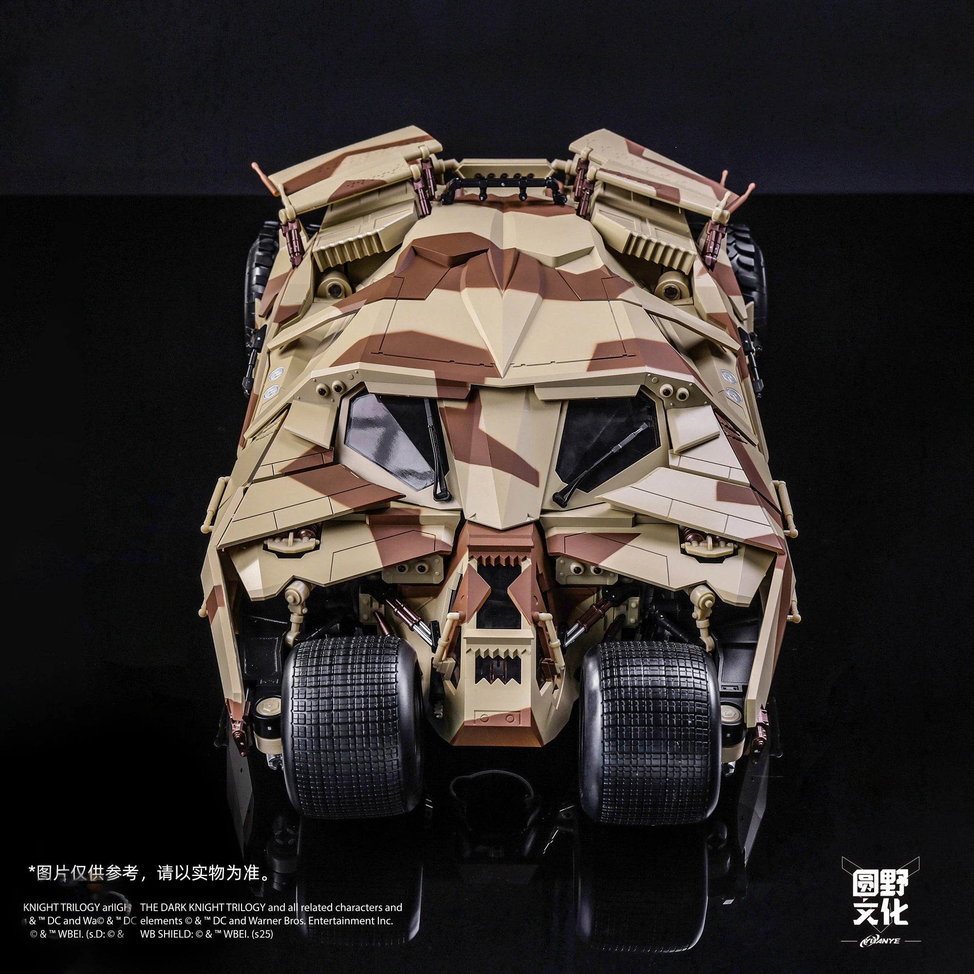 In Stock MODOKING The Dark Knight Batman Camouflage THE TUMBLER & THE BATPOD Assembling Movable Model 1/12 Original