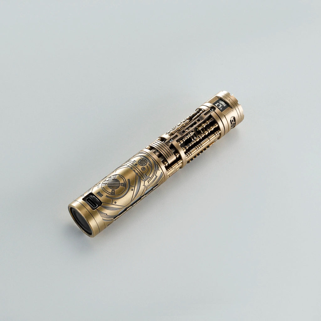 DamienSaber Lightsaber Electronic Kit for Moive Sabers Full Copper Core with Spinning Crystal
