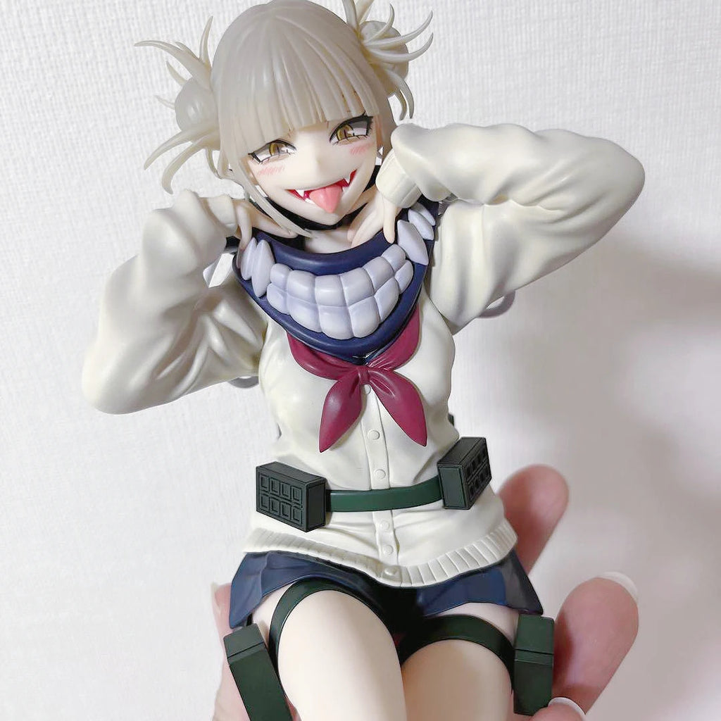 Anime MHA Figur Toga Himiko Figur Uraraka Ochako Actionfigur Sammlung Anime Puppe Spielzeug PVC Modell Junge Mädchen Fans Geschenk 10cm