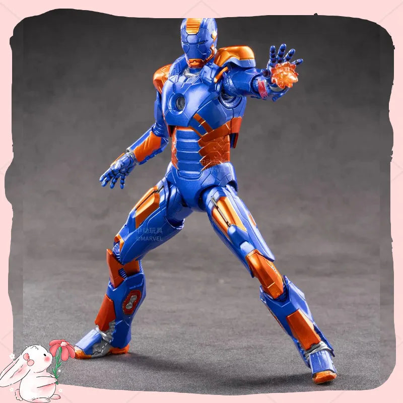 Marvel Comics Genuine Mk27 Disco Mk23 Iron Man Movable Model Collection Hand-Made Ornaments Toy Boy Birthday Christmas Gift