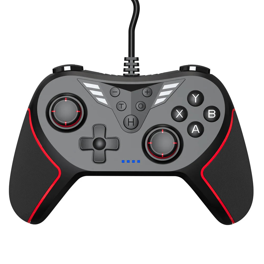 Wired Gaming USB Controller With High-Precision joystick Turbo for /Nintendo Switch/Switch OLED/Switch Lite/ PC/Steam
