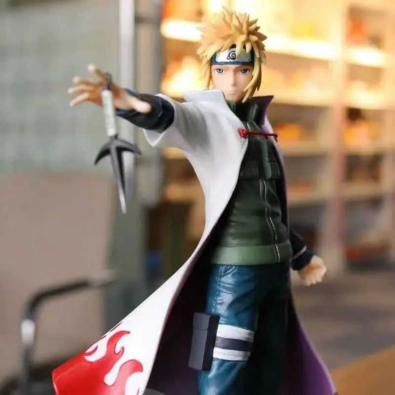 30 cm große Anime Naruto Namikaze Minato GK PVC-Actionfigur, Sammlerstück, Spielzeug für Kinder, Geschenkidee