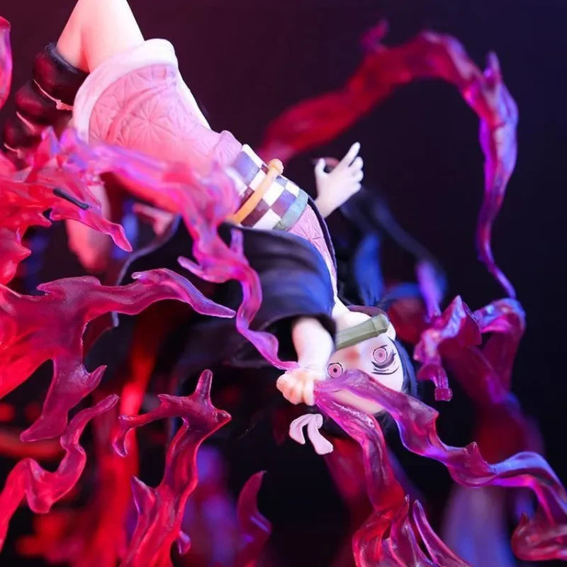16cm Demon Slayer Kamado Nezuko Anime Figure Anime Action Figure Statue Ornaments Collection PVC Model Doll Birthday Gift Toys