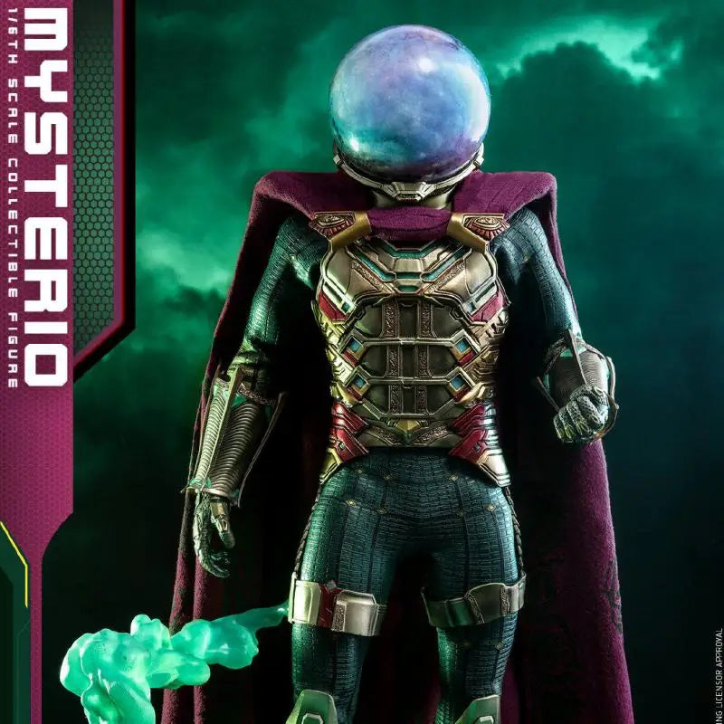 Hot Sale  Genuine HOTTOYS Ht Mms556  Mysterious Guest Mysterious Person Spider Man 2 Fish Tank Head Mobile Doll Birthday Gift