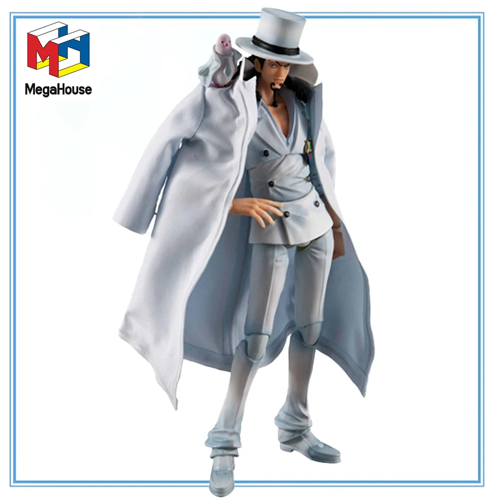 100% Original MegaHouse Variable Action Heroes One Piece Rob Lucci Hattori Ver. 1.5 Anime Figure Action Figure Collection Series