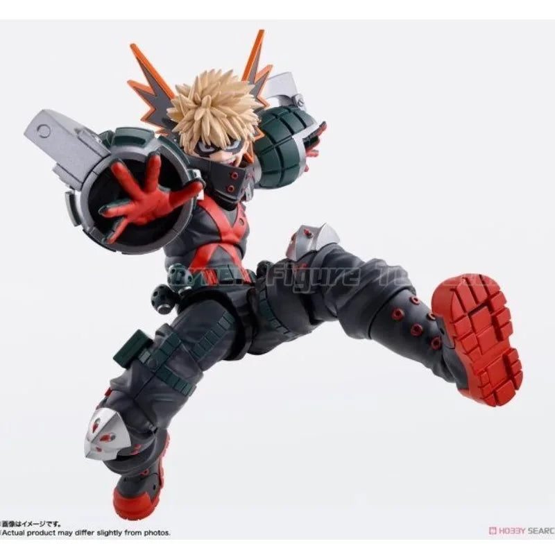 【In Stock】Original BANDAI SPIRITS S.H.Figuarts MY HERO ACADEMIA Bakugou Katsuki Action Figure Toys Model Collection