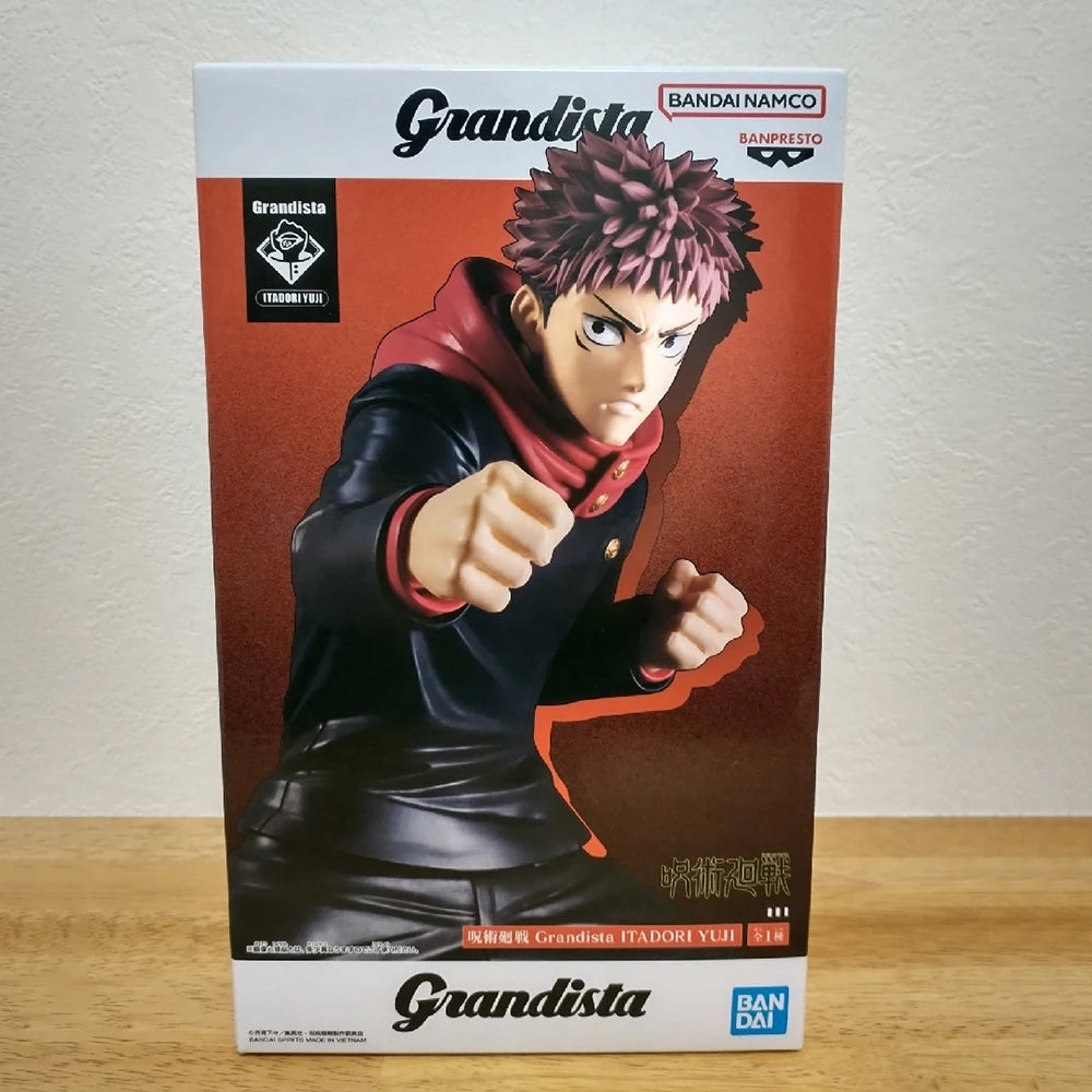 Original BANDAI BANPRESTO Grandista Jujutsu Kaisen Gojo Satoru Itadori Yuji Anime Figure Action Figurine Boxed Model Toys Gifts