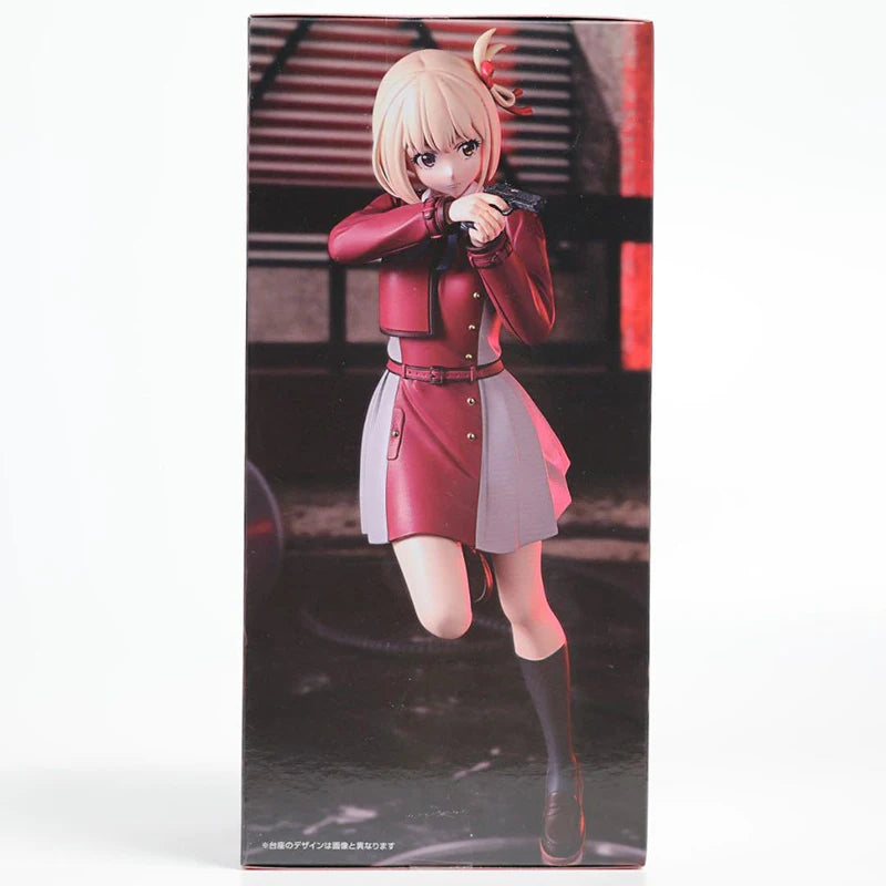 In Stock FuRyu Trio-Try-iT Lycoris Recoil Nishikigi Chisato Inoue Takina PVC 21CM Anime Action Figures Model Ornament Toy