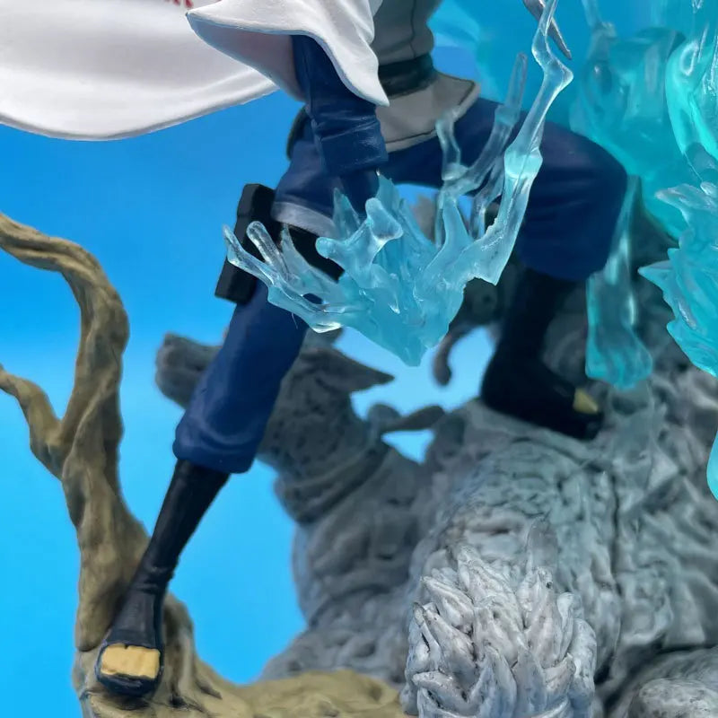 Naruto Anime Figur GK Hatake Kakashi 22cm Actionfigur PVC Zeichentrickfiguren Desktop Ornamente Freunde Geburtstagsgeschenke Spielzeug