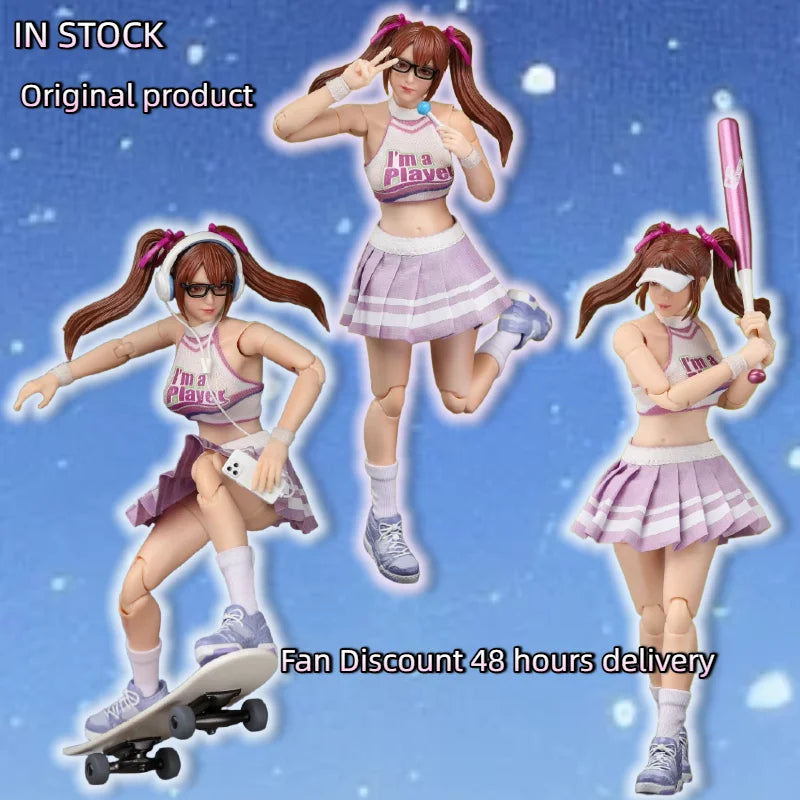 【IN STOCK】Original Box Sports Girl Yoyo 1/12 Action Figure Toy Gift Collection Fan Hobby