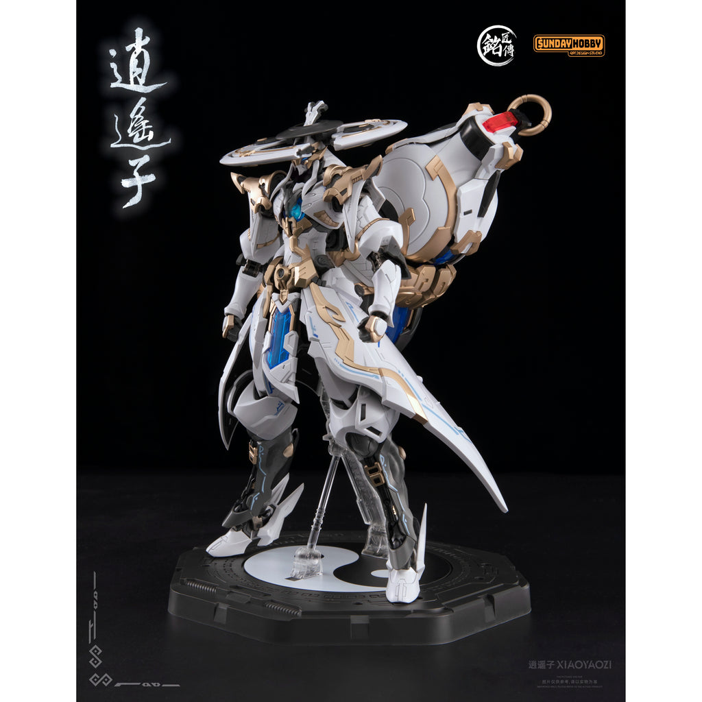 In Stock 22cm 1:100 Sunday Hobby Mingjiang Biography Xiaoyaozi Action Figure Cultivator Guochuang Mecha Assembly Model Genuine