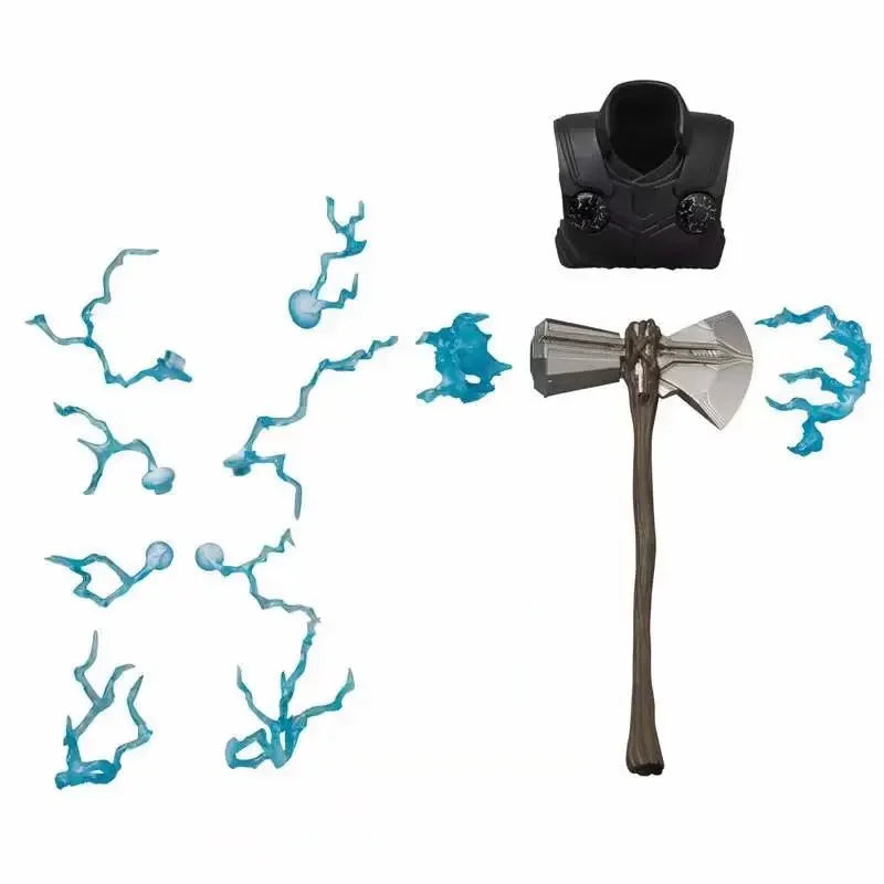 Anime Marvel Avengers 3 Maf 104 Thor Pvc Action Figure Model Doll Kids Christmas Gift