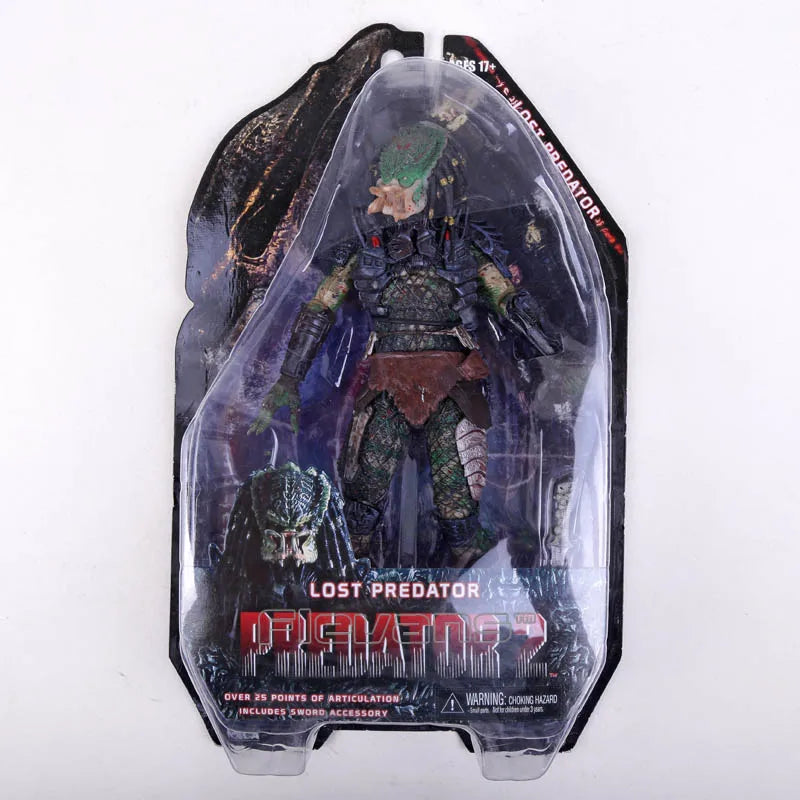 NECA PREDATOR Masked Scar Celtic Stalker Lost Predator PVC Action Figure Collectible Model Toy