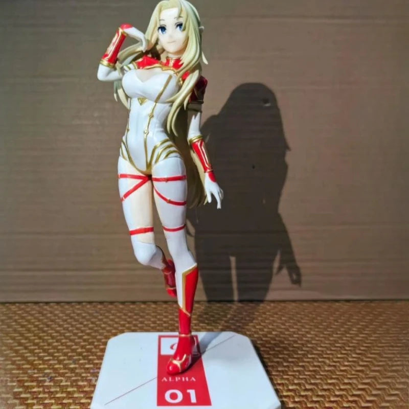 20CM Original Sega Luminasta Anime Figure The Eminence In Shadow Alpha Beta Action Figures Model Collection Anime Peripherals