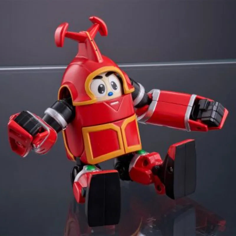 Official Bandai Kabutack 15cm Transformable Mecha Action Figure Anime Iron Armor Little Treasure Collector Model Toy Gift