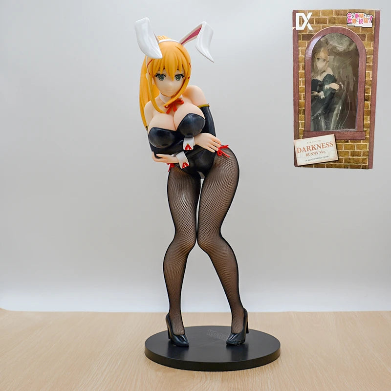 35cm B-style Yunyun Bunny Girl Anime Figure KonoSuba God's Blessing on this Wonderful World! Darkness Action Figure Model Toys