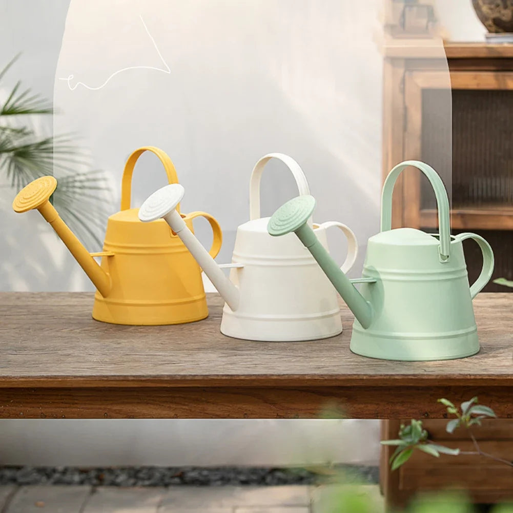3.8L Capacity Long Mouth Watering Pot Plastic Flower Watering Can For Plant Household Flower Garden Accessories