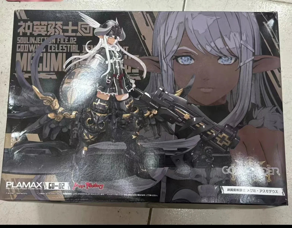 Max Factory Original MODEL KIT PLAMAX Megumi Asmodeus Character Model Toy Gift Collection