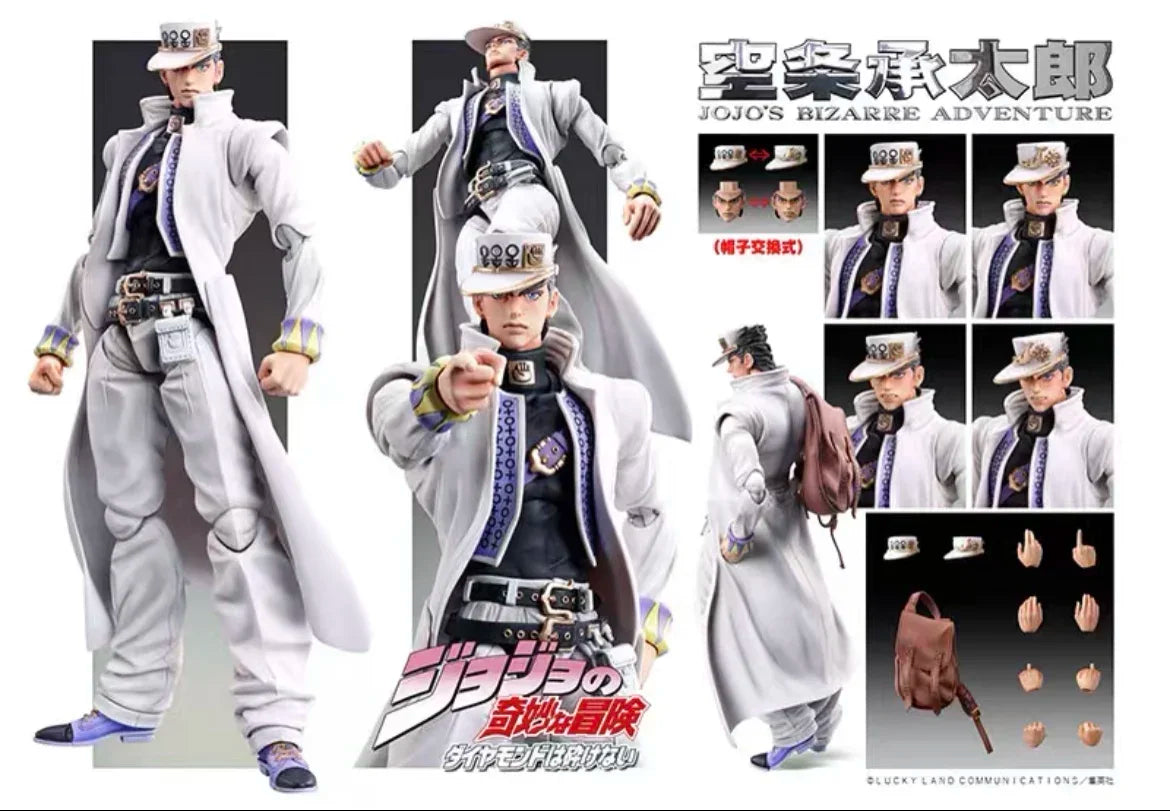 Cool  Action Statue Jojo'S Bizarre Adventure Part Anime Pvc Action Figure Collectible Model Doll Birthday Gift