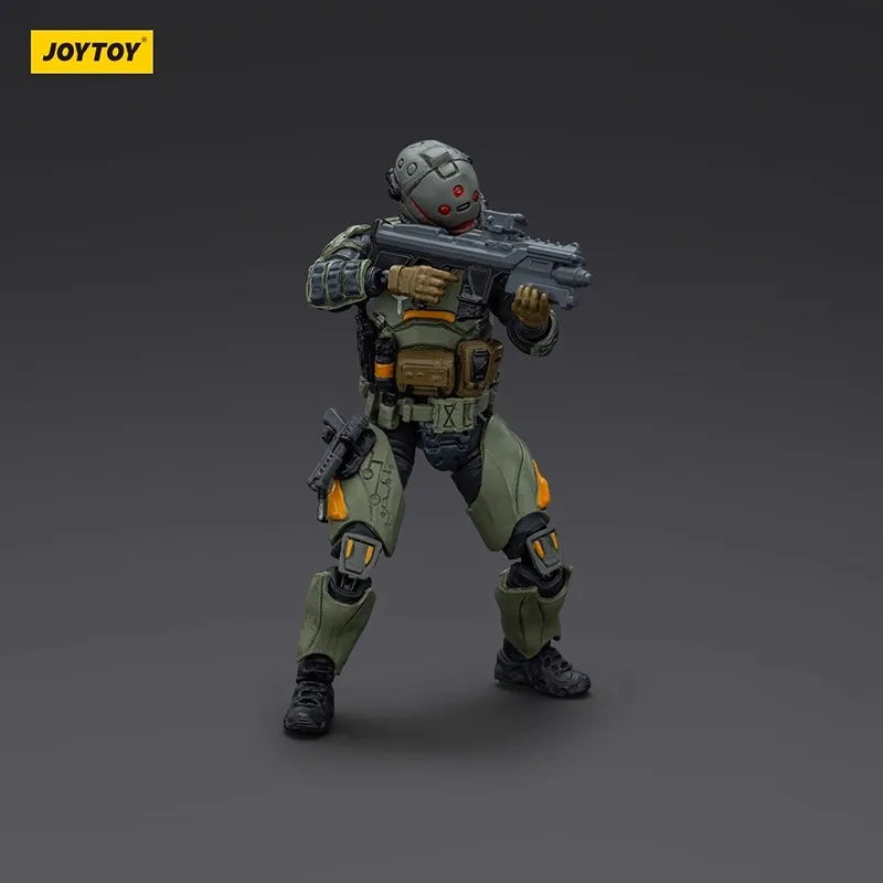 JOYTOY Dark Source1/25 APOC Series Bedrock Standard Combat Type Mecha Pilot Tempestus Action Figure Soldier Model For Collect