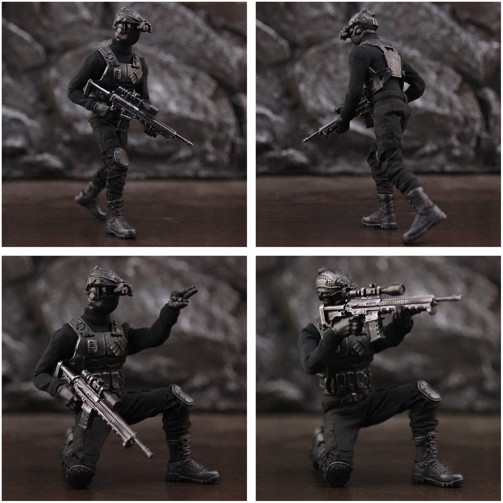 Männlicher Soldat der Spezialeinheiten-Serie Task Forces Soldat Skull Sergeant Master 15 cm Actionfigur ONE:12 1:12 1/12 Spielzeugpuppenmodell