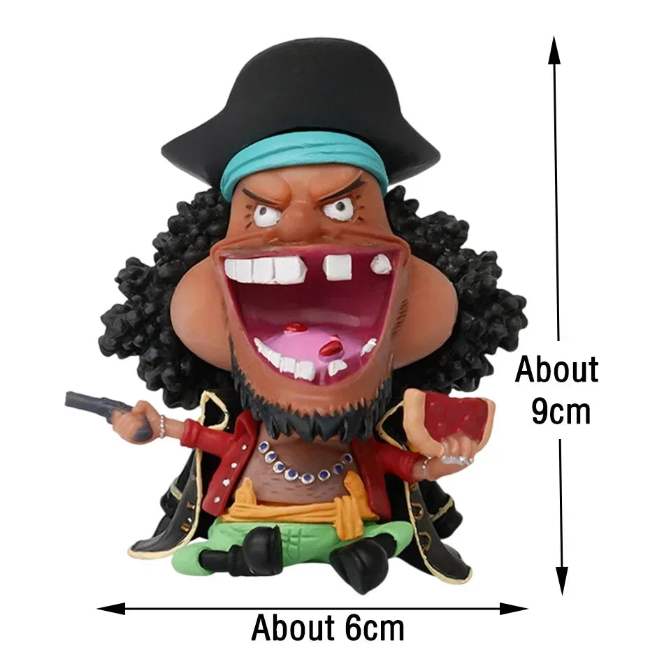 Anime One Piece Figure 17 Styles Zoro Luffy Sanji Ace Robin Nami Frank Usopp Brook Chopper PVC Decoration Figural Model Toy Gift