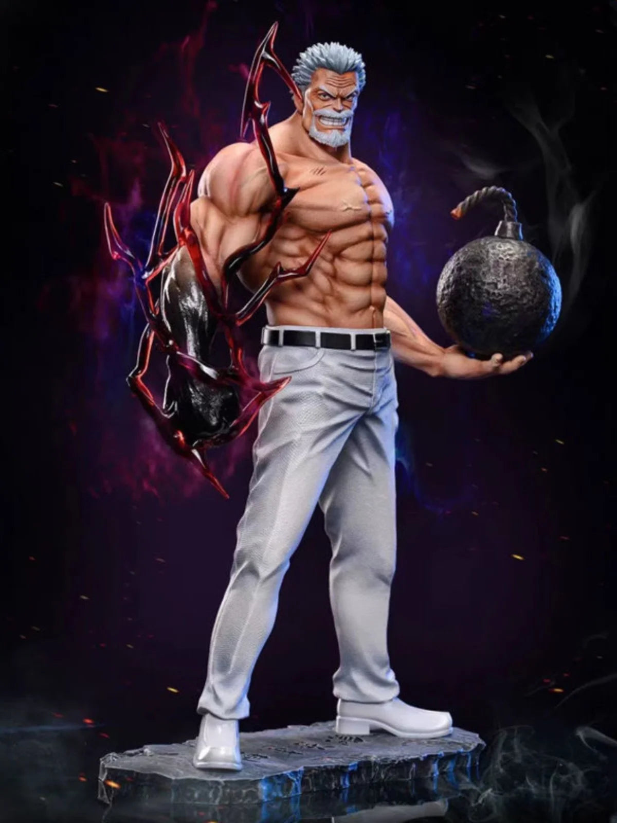 26 см аниме фигурки от One Piece Monkey D Garp в изправена поза GK скулптура сцена екшън фигурка PVC орнамент играчка подарък модел декор