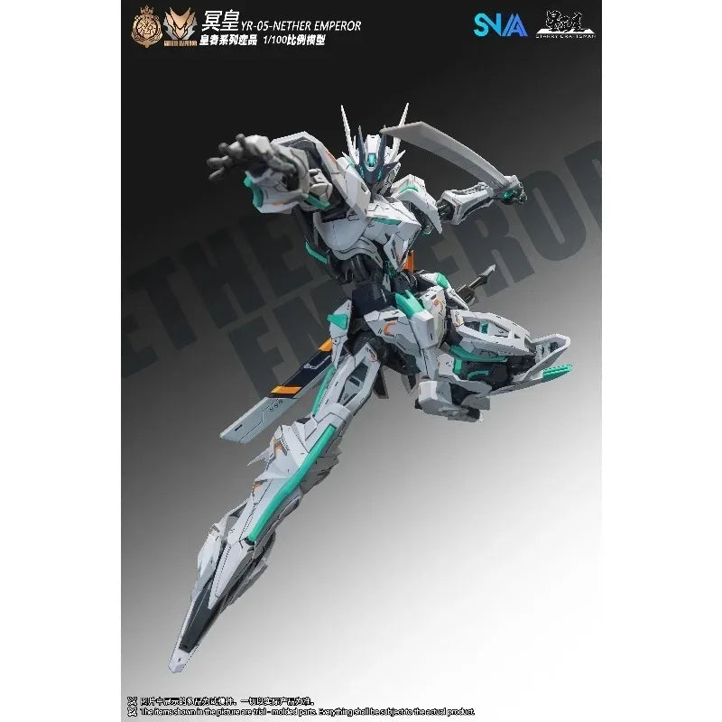 SNAA Original Emperor Series YR-05 NETHER EMPEROR  Action Figure Toys for Boys Girls Kids Gift Assembly Model Collectible
