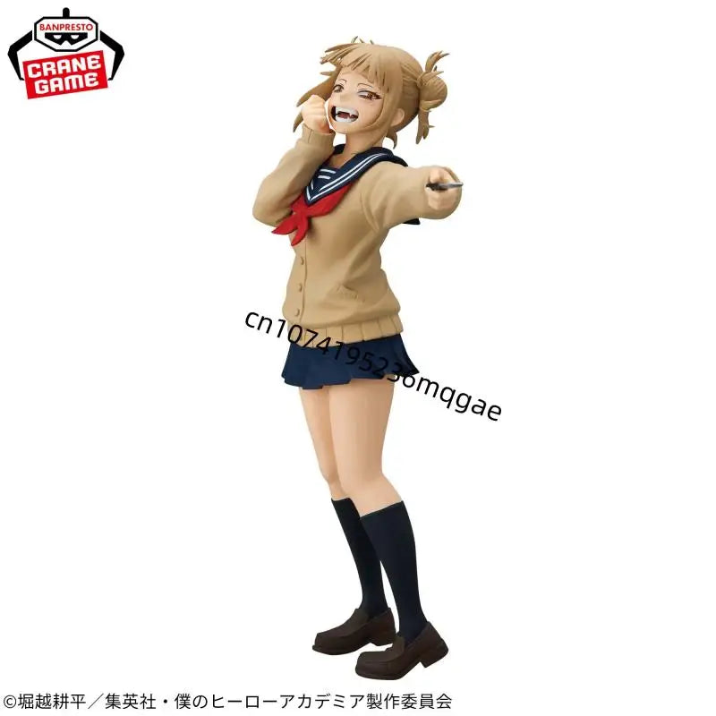 In Stock Bandai My Hero Academia GLITTER&GLAMOURS Himiko Toga MIRKO Uraraka Ochako Anime Action Figures Model Collections