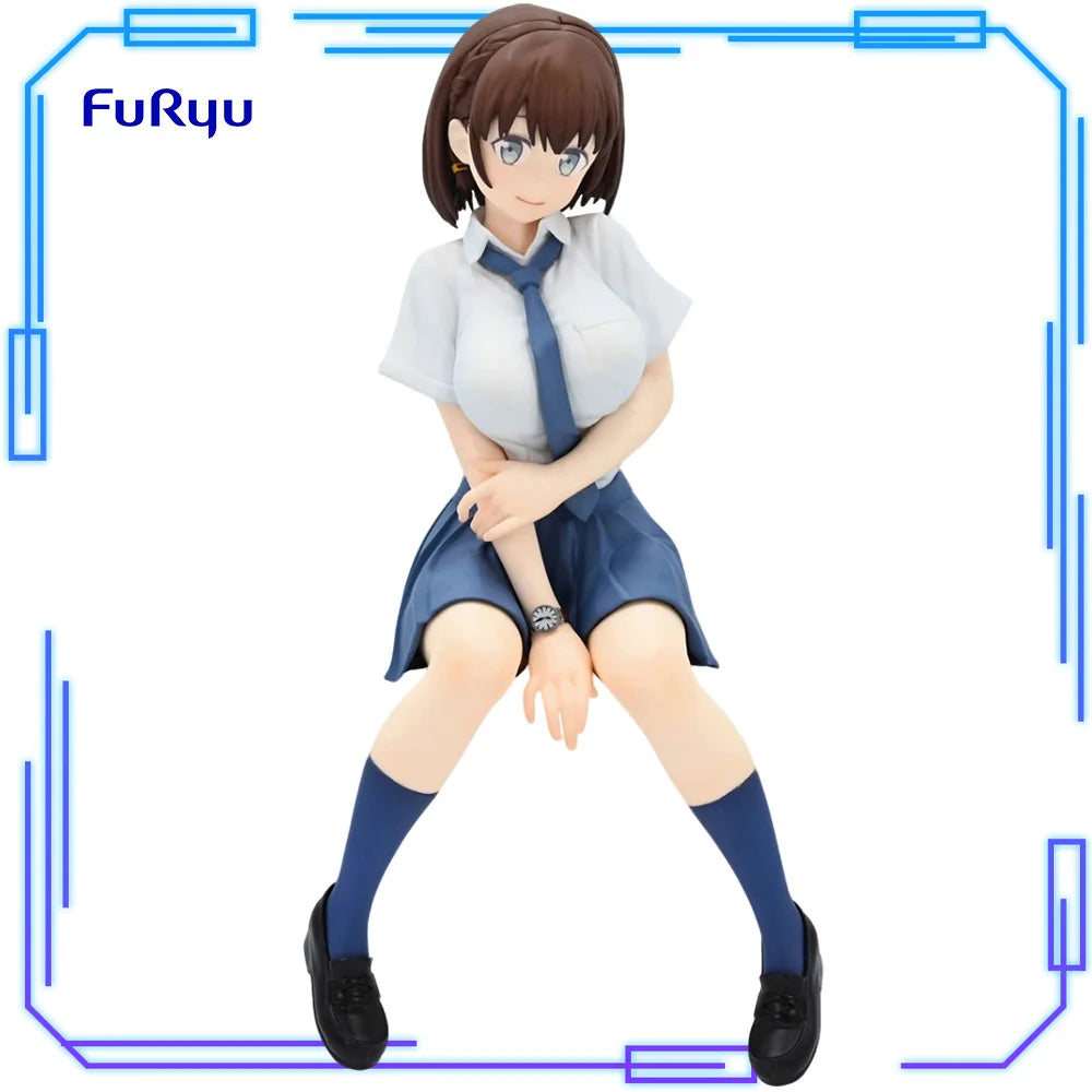 In Stock FuRyu Original Genuine Getsuyoubi No Tawawa 2 Ai-chan 13cm Collections Model Toys Anime Girl Noodle Stopper Figure Gift