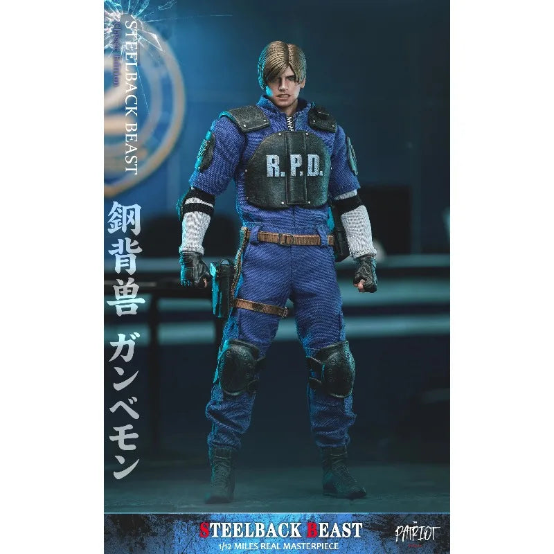 Pre-order Patriot Studio Leon S Kennedy STEELBACK BEAST Multiple Accessories 6-inch Action Figures Gift Collection