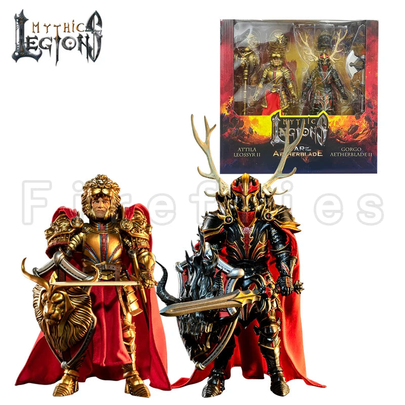 1/12 6inches Four Horsemen Studio Mythic Legions (2PCS/SET)Action Figure Attila Leossyr 2 Gorgo 2 Model