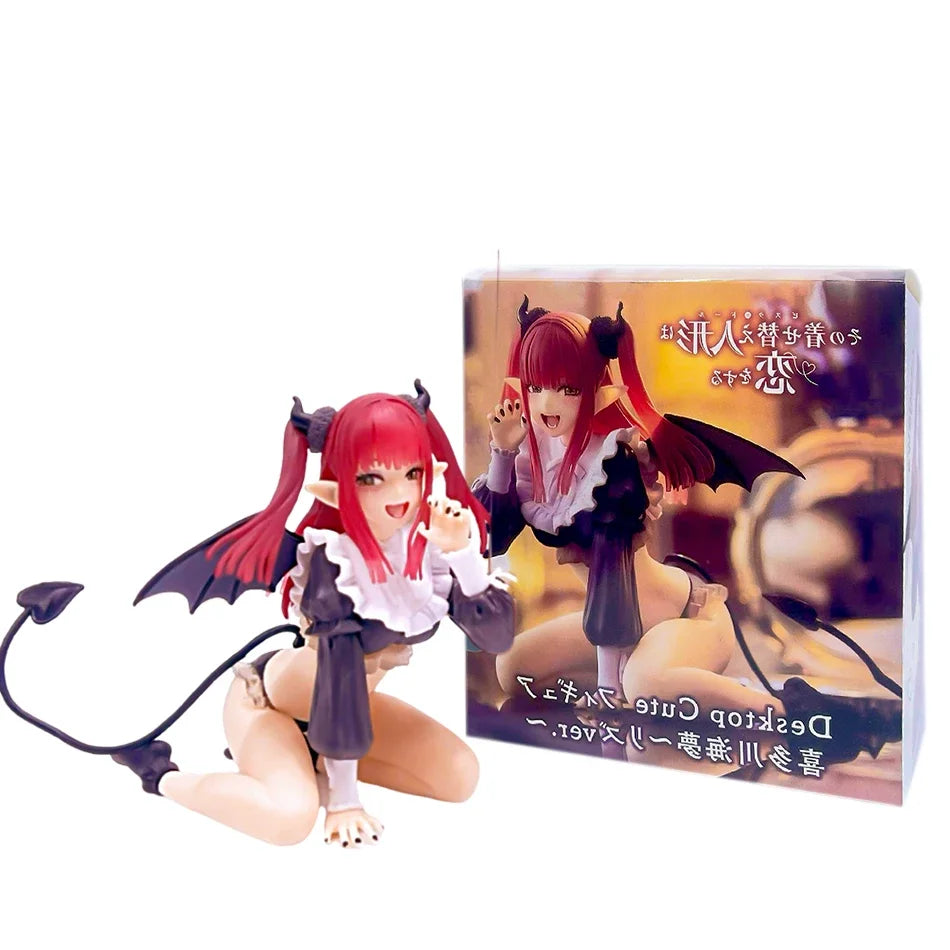 In Stock Anime My Dress-Up Darling 10cm Marin Kitagawa Liz Ver Action Figure PVC Model Doll Desktop Cute Toys Kids Birthday Gift