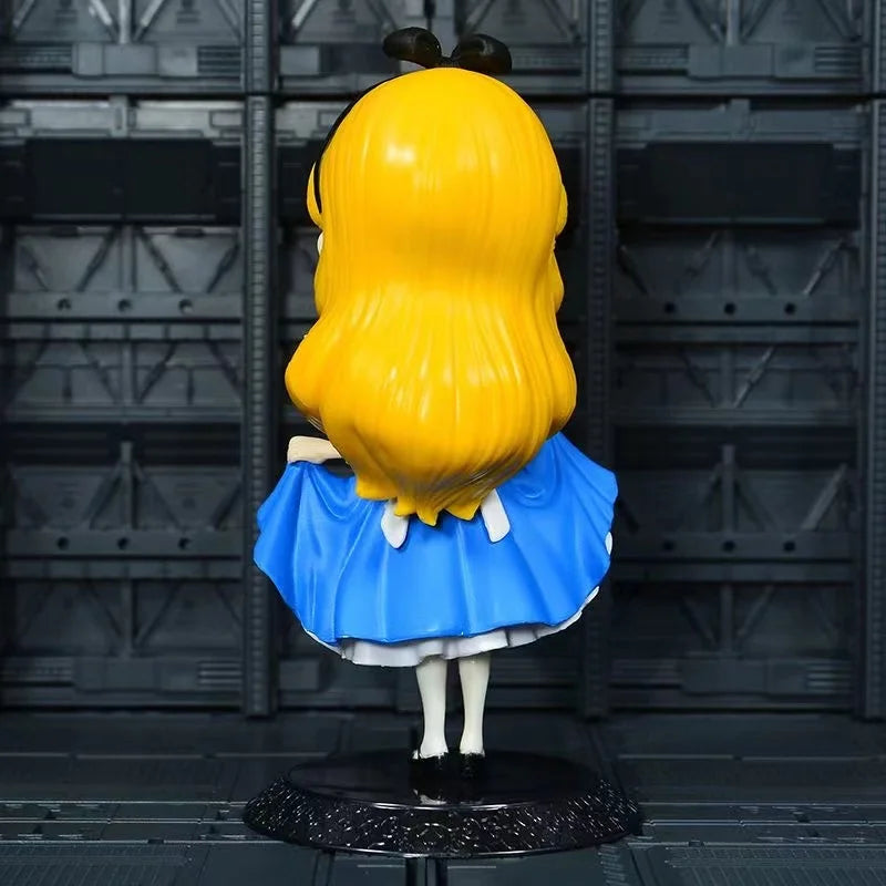 11cm Disney Alice In Wonderland Action Figure Model Anime Mini Decoration PVC Collection Figurine Toy Model For Kid Girl Gift