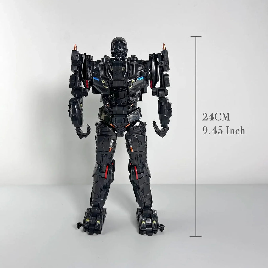 In Stock Transformation Toys VT01 VT-01 Lockdown Black Alloy Version With Double Dogs Movie Version Robot Action Figures Dolls