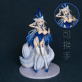 Azur Lane Shinano Dreams of the Hazy Moon 1/7 Bunny Girl GK Model Kit Translucent Skirt Twin Tails Anime Figure Decoration Gifts