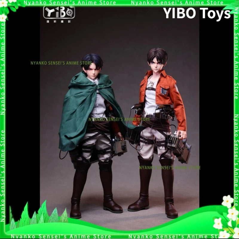 In Stock YIBO Toys Eren Attack on Titan YB-R2014 1/6 Action Figure Anime Model Trendy Toys Desktop Doll Gift Collectibles