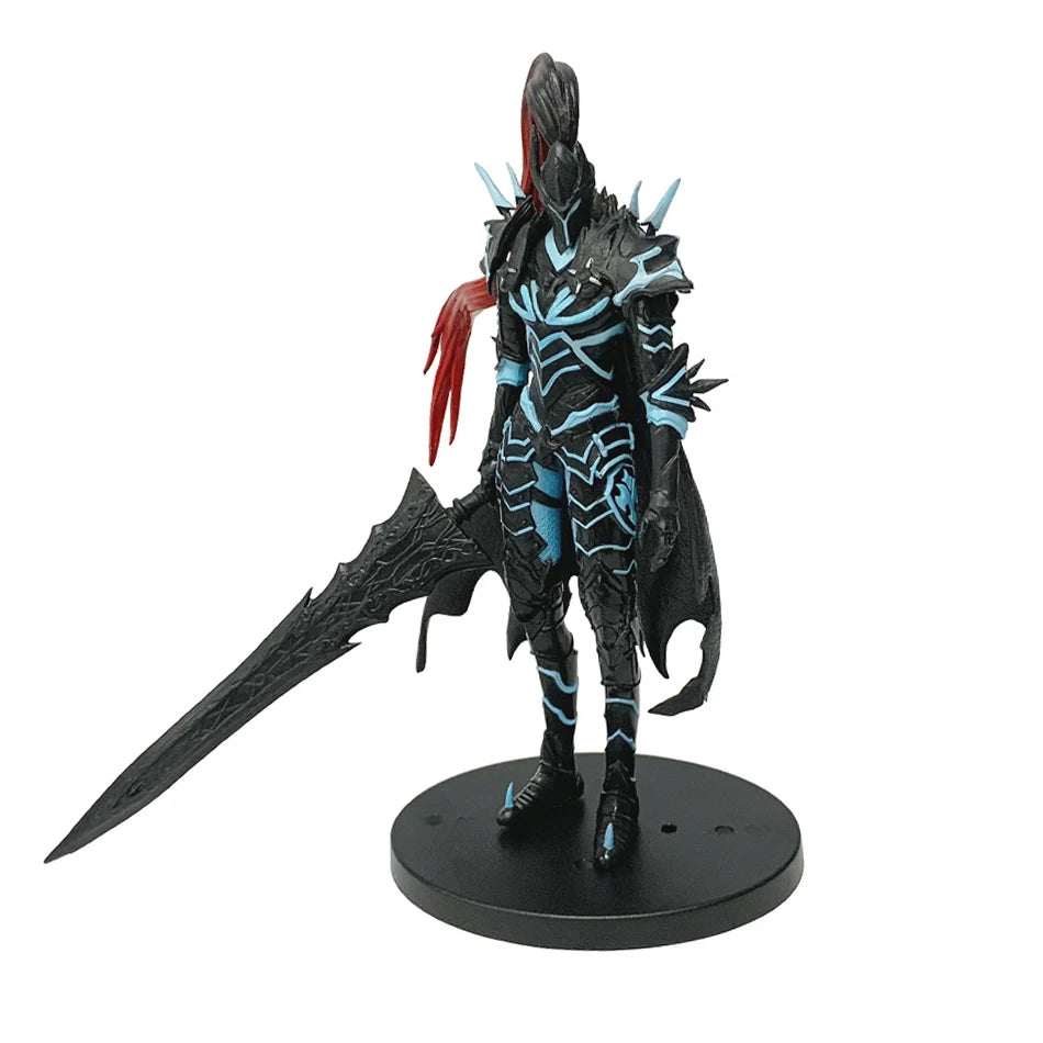 21CM Comic Solo Leveling The Bloodred Knight CommanderYggdrasil Standing Figure Lgris Sung Jinwoo Action Figure Model Toys Gifts