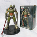21CM Doom Slayer Eternal Action Figure Collection Model Statue Anime Destroy Hunter Akam  Figurine Desktop Ornament Pvc Toy Gift