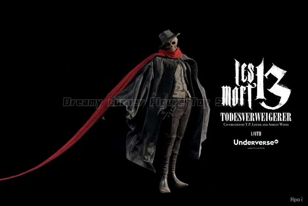 【In Stock】Original Underverse LES MORT 13 1/6 Action Figure Toy Model Gift Collection Ornaments