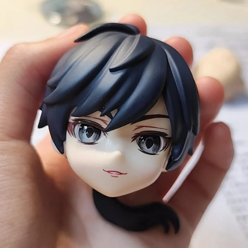 New 2025 1/12 BJD Doll Hairstyle Head GSC Replacement Hair And Face for Obitsu11 Ob11 YMY Body Doll Accessories Surprise Gift